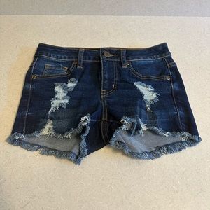 BNW GIRLS CONTRABAND DENIM SHORTS, SIZE 1